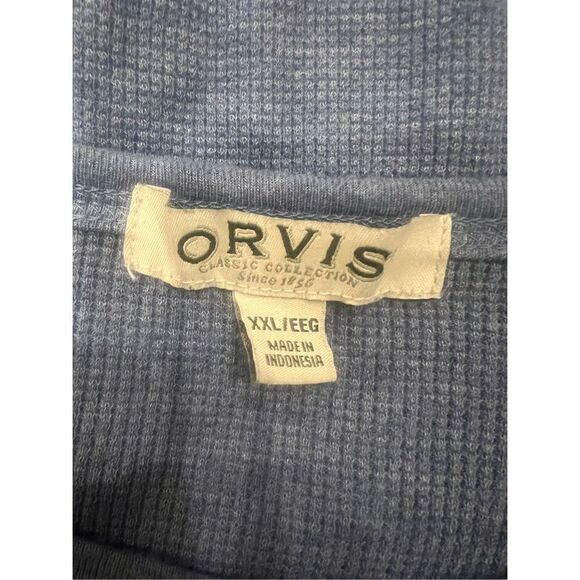 Orvis waffle knit shirt XXL - Picture 3 of 5